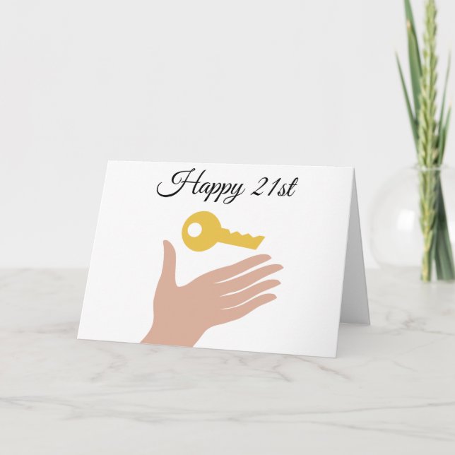 Carte Joyeux 21e (Devant)