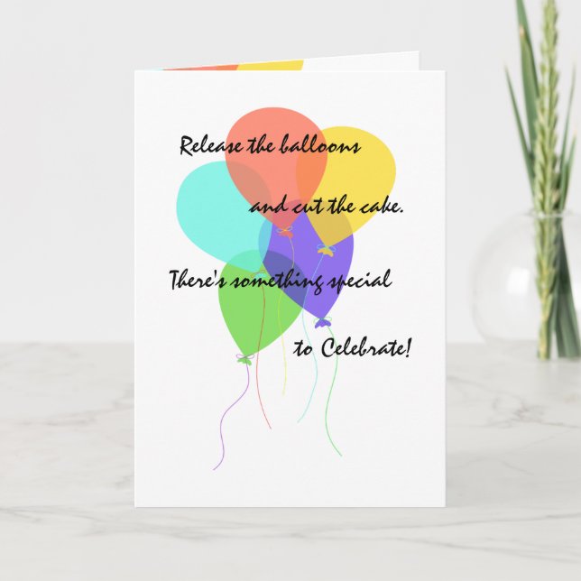 Carte Joyeux 25e anniversaire ou toute année Salutation (Devant)