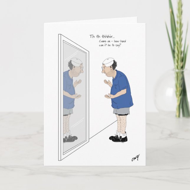 Carte Joyeux 30e anniversaire (Devant)