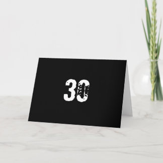 Carte Joyeux 30ème anniversaire