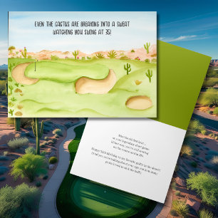 Carte Joyeux 35e Anniversaire Aquarelle du parcours de g