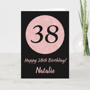 Anniversaire 38 Ans Invitations Faire Part Cartes Zazzle