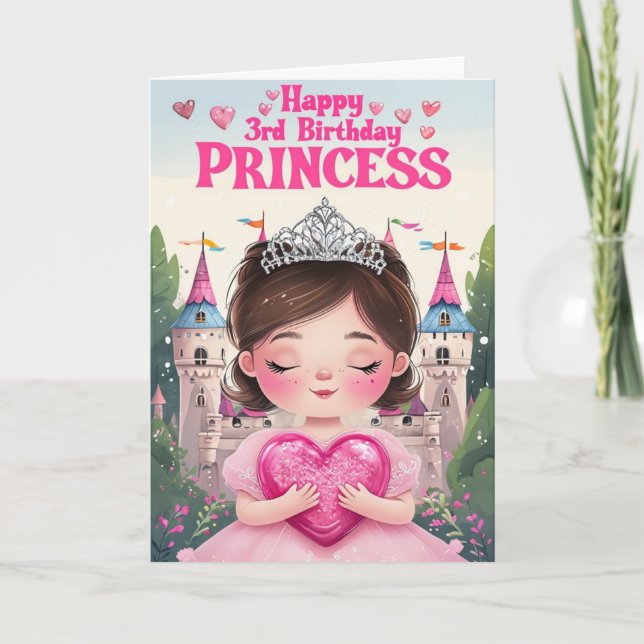 Carte Joyeux 3e anniversaire (Devant)