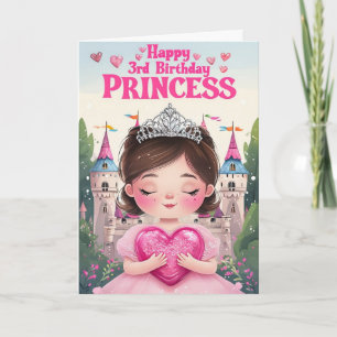 Carte Joyeux 3e anniversaire