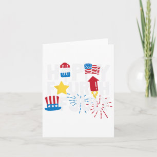 Carte Joyeux 4 Juillet