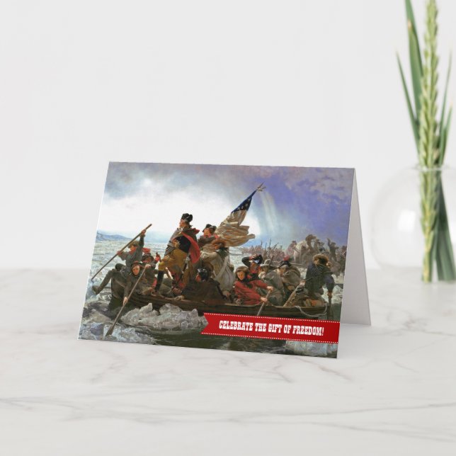 Carte Joyeux 4 juillet. Art (Devant)