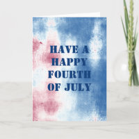 Joyeux 4 juillet message personnalisé Tee Tee