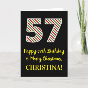 Cartes 57 Ans D Anniversaire Zazzle Fr