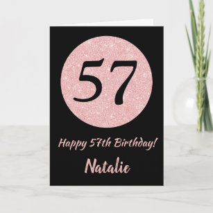 Cartes 57 Ans D Anniversaire Zazzle Fr