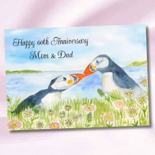 Carte Joyeux 60e Anniversaire de Mariage Maman & Papa Ma