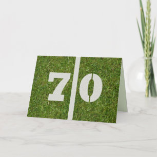 Carte Joyeux 70e anniversaire !