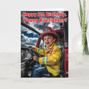 Carte Joyeux 7e anniversaire
