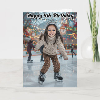 Carte Joyeux 8e anniversaire