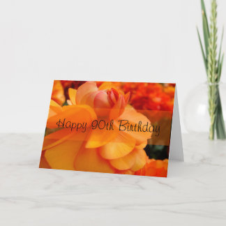 Carte Joyeux 90e Anniversaire