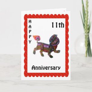 Carte Joyeux 9e anniversaire