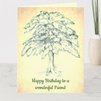 Carte Joyeux Ami d'anniversaire