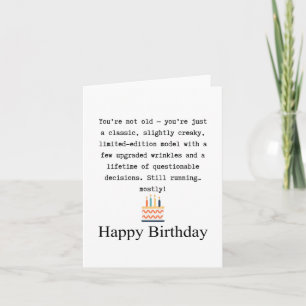 Carte Joyeux anniversaire