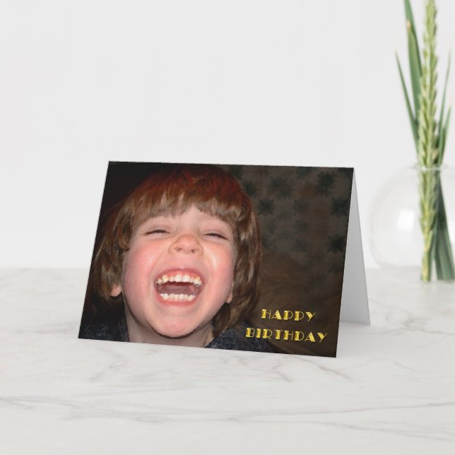 Carte Joyeux anniversaire (Devant)