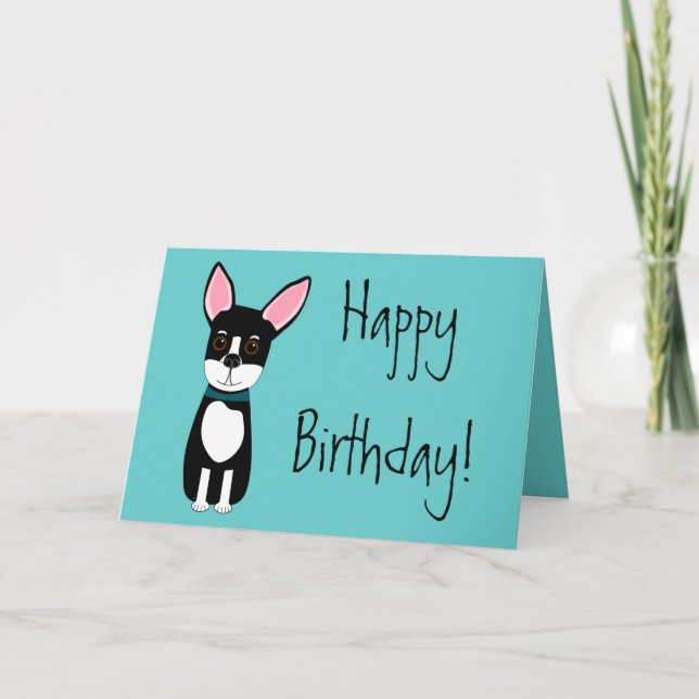 Carte Joyeux anniversaire ! (Devant)