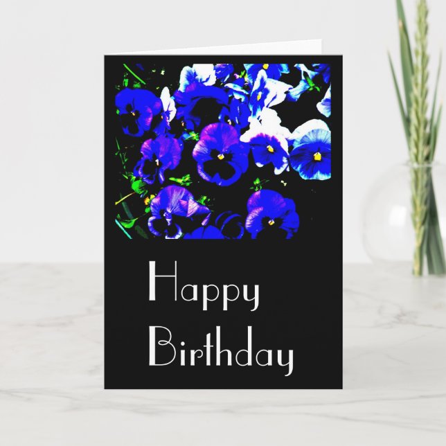 Carte Joyeux anniversaire (Devant)