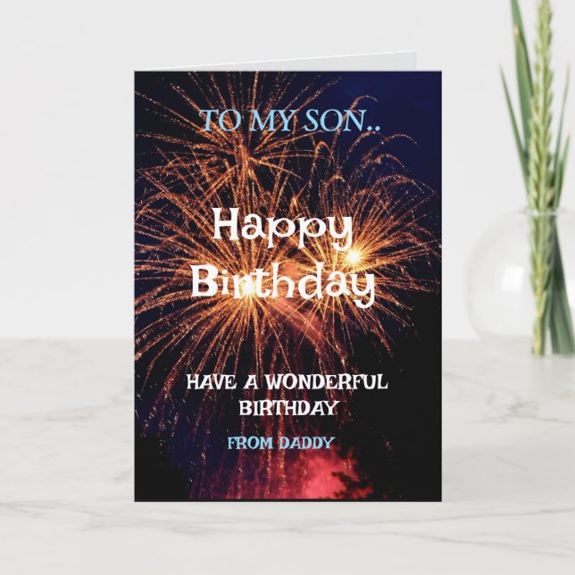 CARTE JOYEUX ANNIVERSAIRE (Devant)