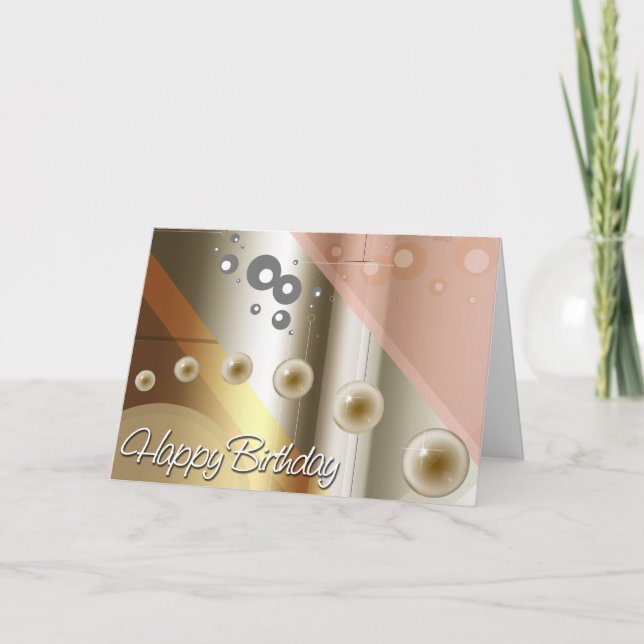 Carte Joyeux anniversaire (Devant)