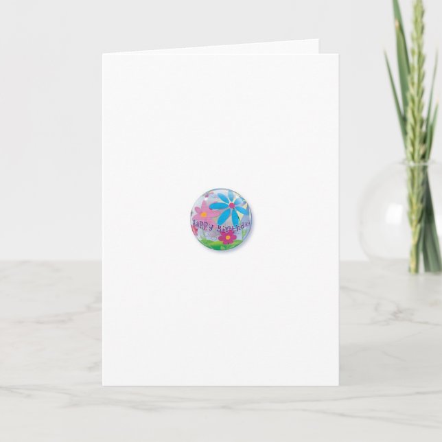 Carte Joyeux Anniversaire (Devant)