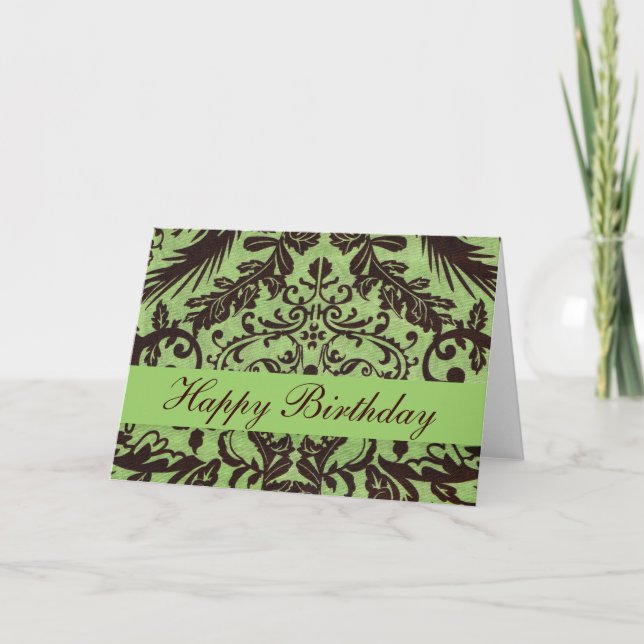 Carte 'Joyeux anniversaire' (Devant)