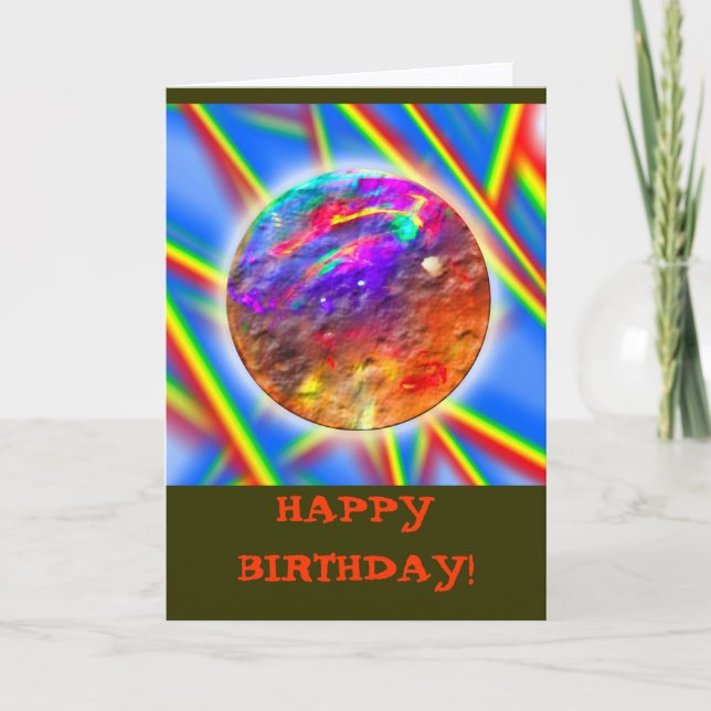 CARTE JOYEUX ANNIVERSAIRE ! (Devant)