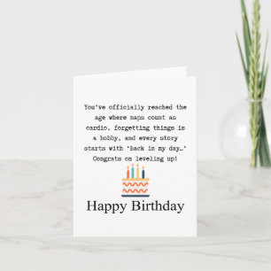 Carte Joyeux anniversaire