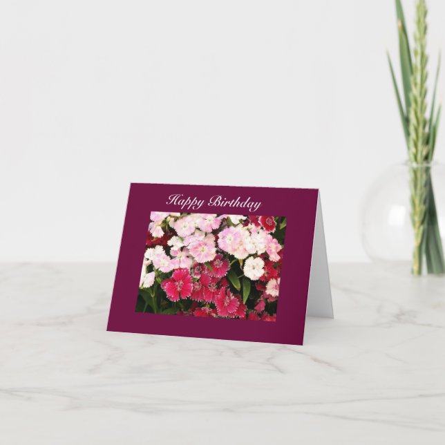 Carte joyeux anniversaire (Devant)