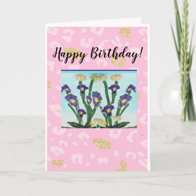 Carte Joyeux anniversaire ! (Devant)