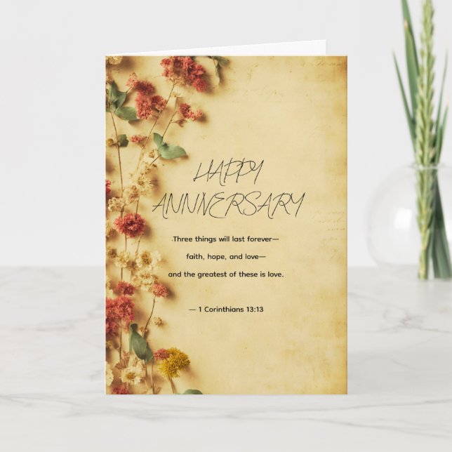 Carte Joyeux Anniversaire  (Devant)
