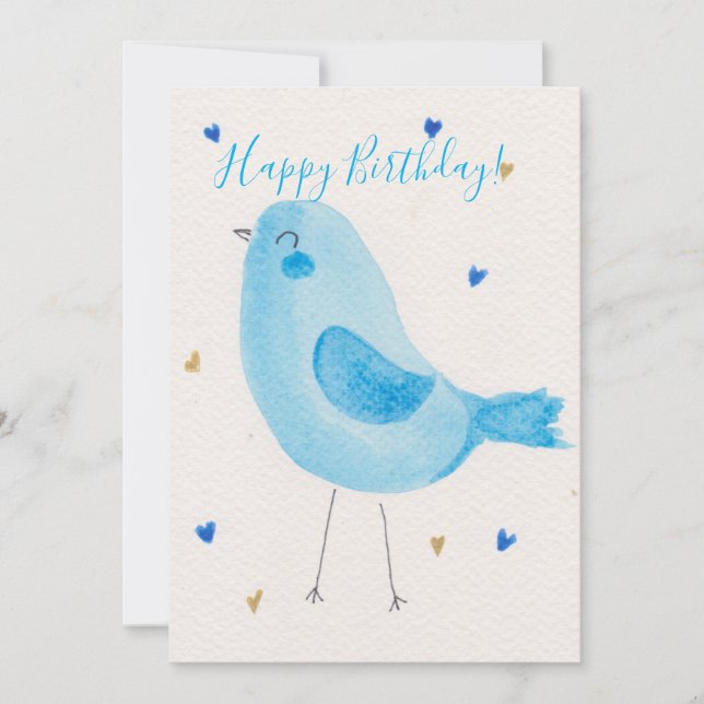 Carte Joyeux Anniversaire (Devant)