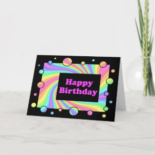 Carte Joyeux anniversaire