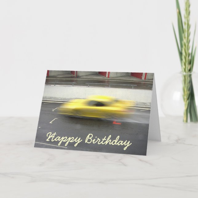Carte Joyeux anniversaire (Devant)