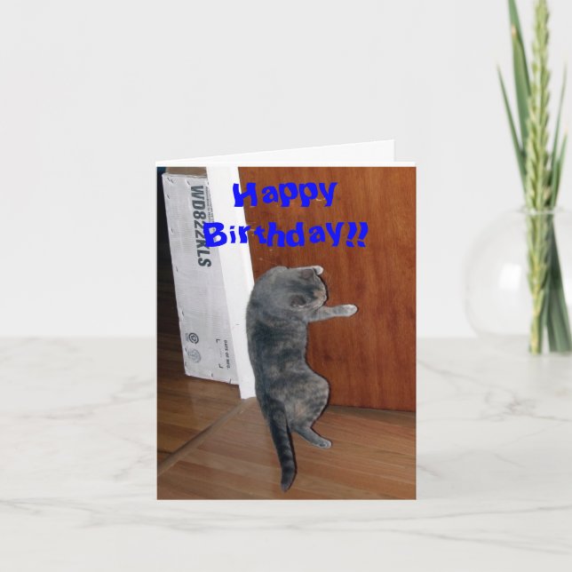 Carte Joyeux anniversaire ! ! (Devant)