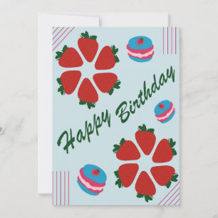 Carte Joyeux anniversaire