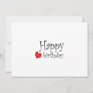 Carte Joyeux anniversaire