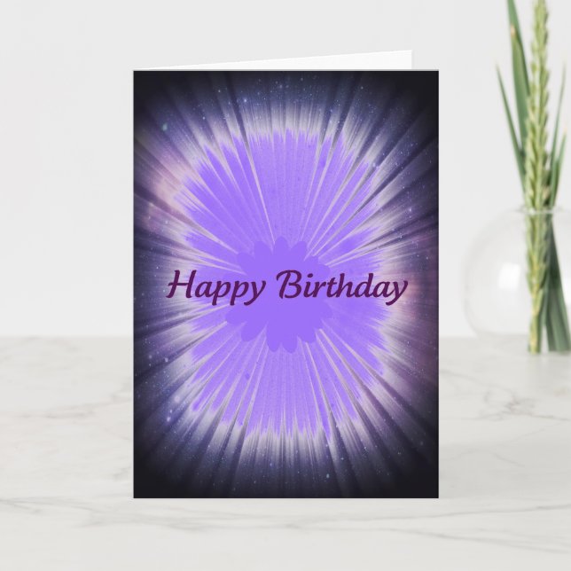 Carte Joyeux anniversaire (Devant)