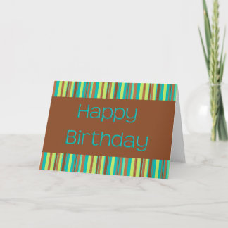 Carte Joyeux anniversaire