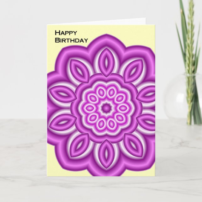 Carte Joyeux anniversaire (Devant)