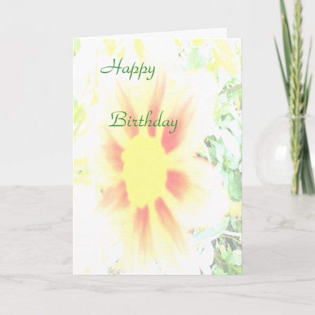 Carte Joyeux anniversaire (Devant)