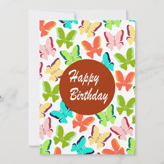 Carte Joyeux anniversaire (Devant)