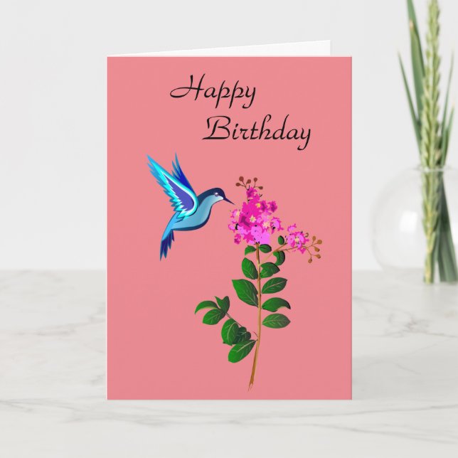 Carte Joyeux anniversaire (Devant)