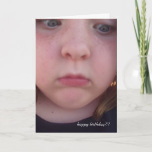 Carte joyeux anniversaire ? ? ?