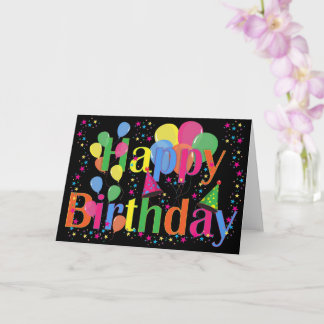 Carte Joyeux Anniversaire