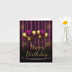 Carte Joyeux anniversaire