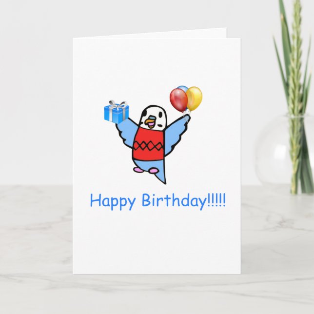 Carte Joyeux anniversaire ! (Devant)