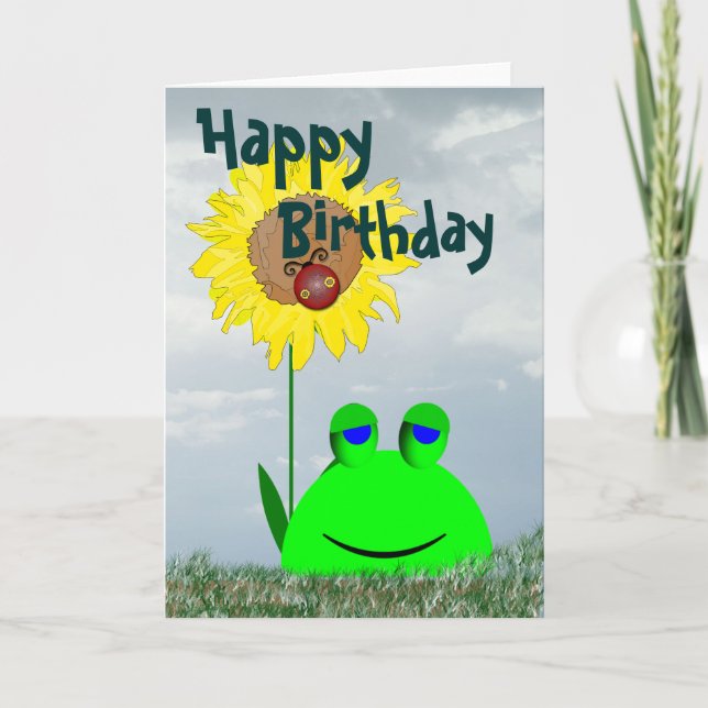 Carte Joyeux anniversaire (Devant)